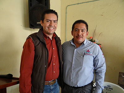 Pepe Alvarado y Fernando Solórzano