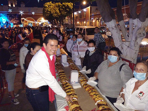 Rosca de Reyes en Ixtlán