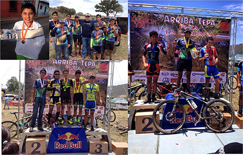 Ixtlenses en el 1° y 4° lugar de la Liga Jalisco de Ciclismo