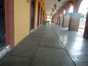 El antiguo Portal Quemado lució totalmente ausente de actividad en algunos días | Foto: Archivo.