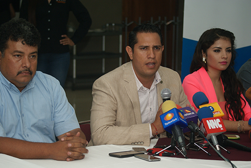 Mario Villarreal en conferencia de prensa 