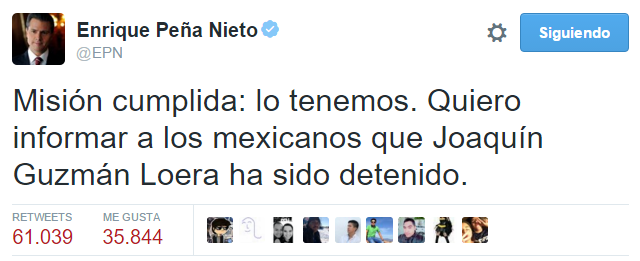 Todos ganan con la recaptura  del Chapo Guzmán: analistas