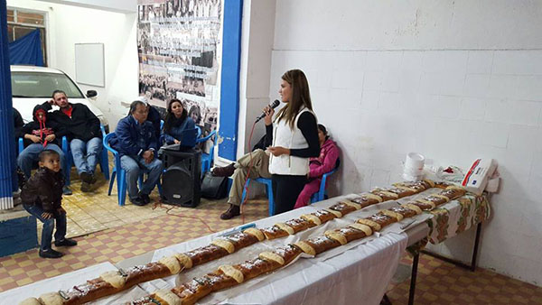 Convive Elsa Nayeli con militantes y simpatizantes del PAN