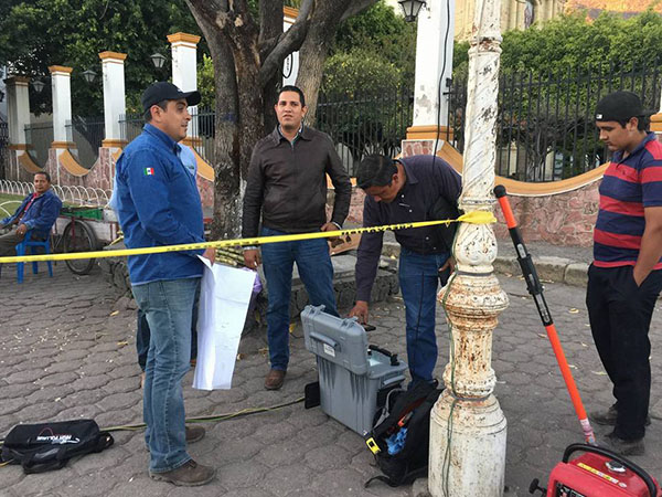 Cableado subterráneo de Jala, en su última etapa