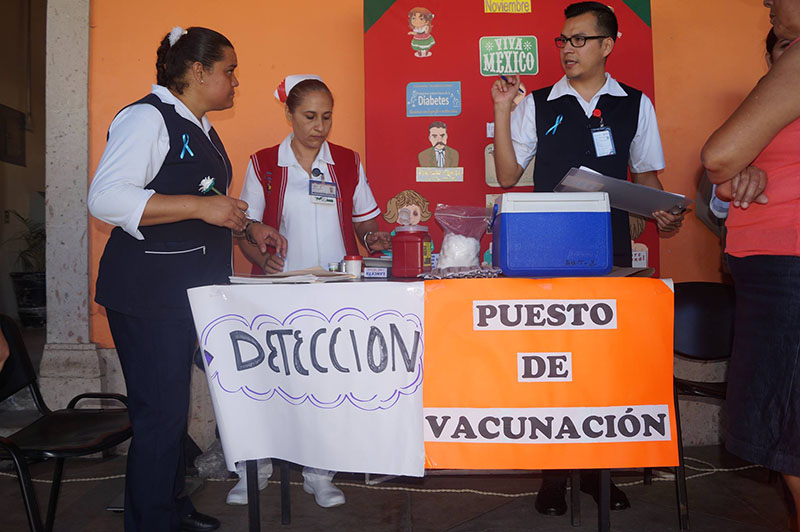 Tocó el turno a Ahuacatlán: marchan contra la diabetes