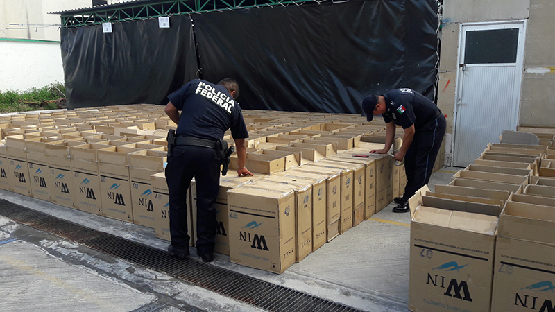 Asegura PGR más de 6 millones de cigarros de contrabando