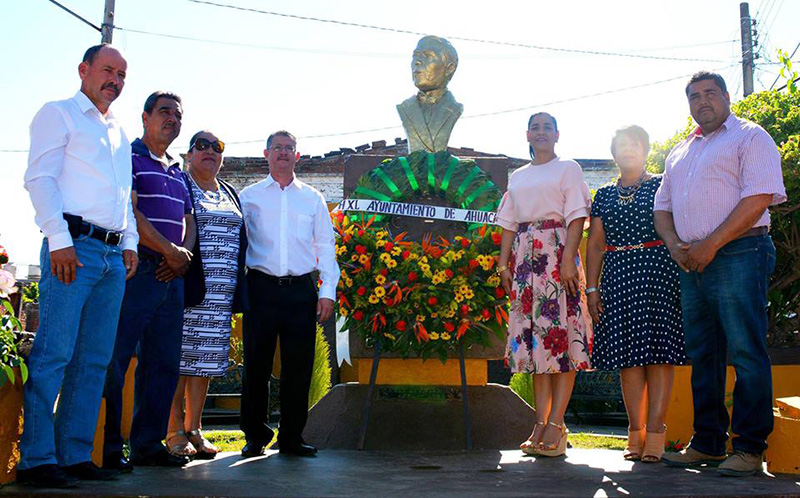 Recuerdan al Benemérito de las Américas, en el sur