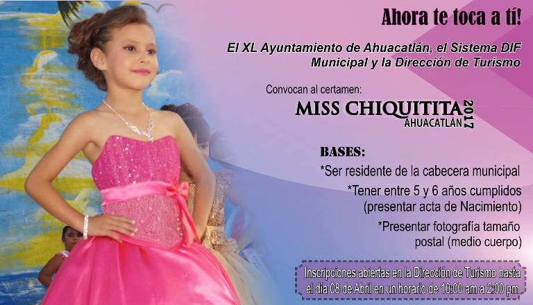 Convocatoria para Miss Chiquitita se cierra este sábado