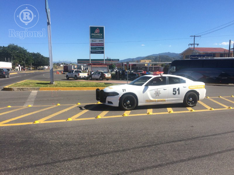 Tránsito del Estado lleva a cabo operativo de seguridad en el sur