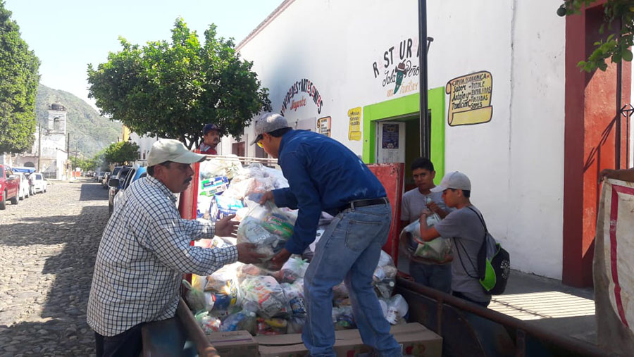 Jala, solidaria con damnificados
