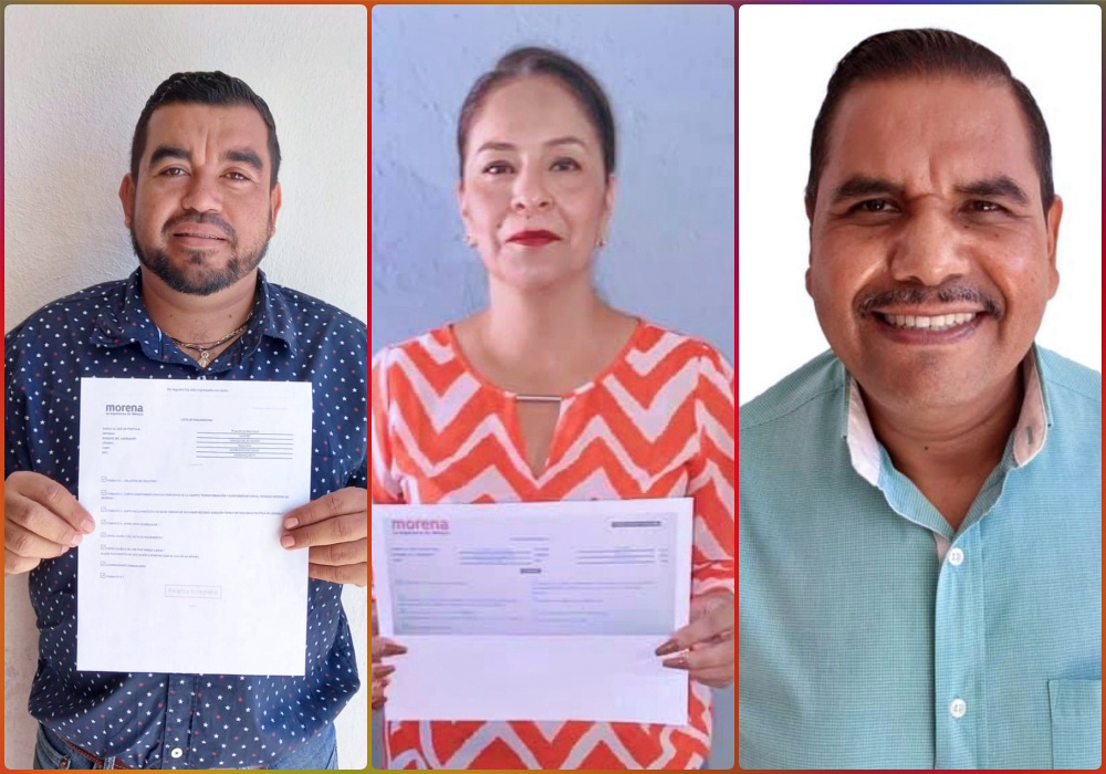 Ramsés, Viole y Emilio buscan cargos de elección