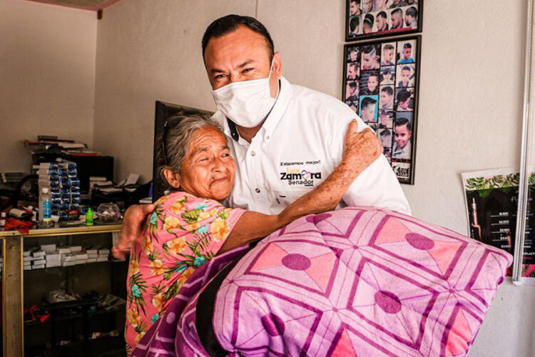 Justicia social a los mayores, consigna de Luis Zamora