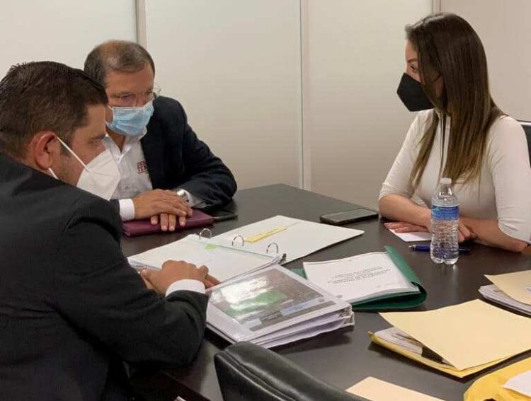 Se reúne Rafa Sandoval con funcionarios de la SEDATU