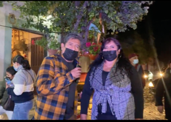 Exitosa 1ª. callejoneada organizada por el Comité de Pueblo Mágico de Jala