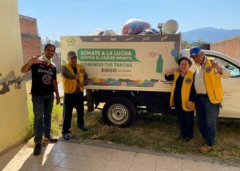 Club de Leones de Ixtlán entrega más de 3 toneladas de tapitas de plástico