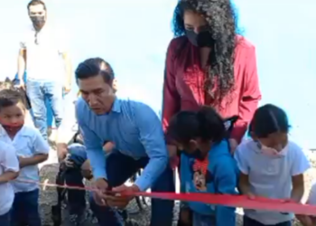 Inauguran comedor en jardín de niños Frida Kahlo de Jomulco