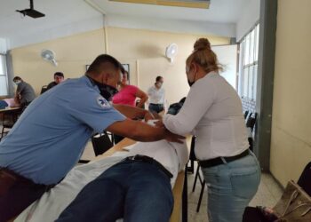 Imparten taller de primer respondiente, en Ixtlán