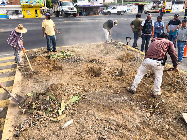 Cambiarán imagen visual de la glorieta en Ahuacatlán