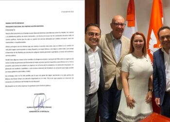Gloria Núñez deja el PAN; recibe invitación de MC 