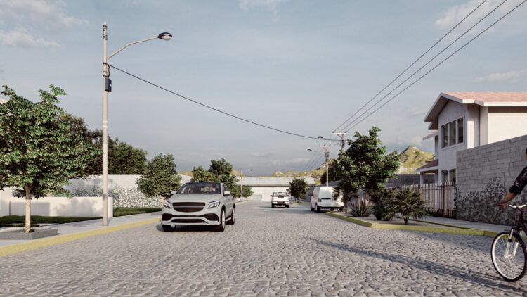 Así lucirá la nueva calle Morelos en Ahuacatlán