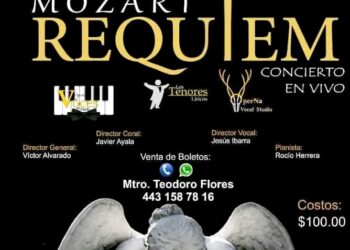 Concierto “Mozart Requiem” este viernes en Ahuacatlán