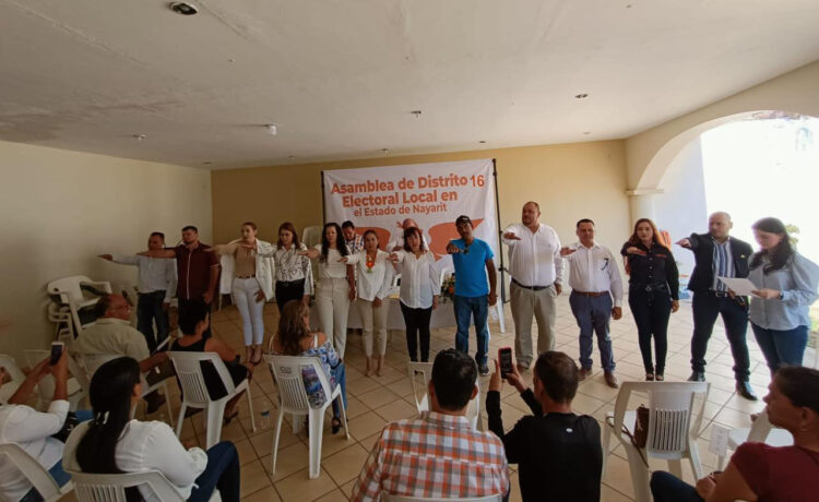Nombra MC nuevos delegados en el Distrito XVI electoral local