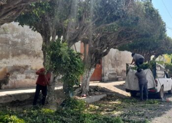 Continúa gobierno de Quecha embelleciendo a Ahuacatlán