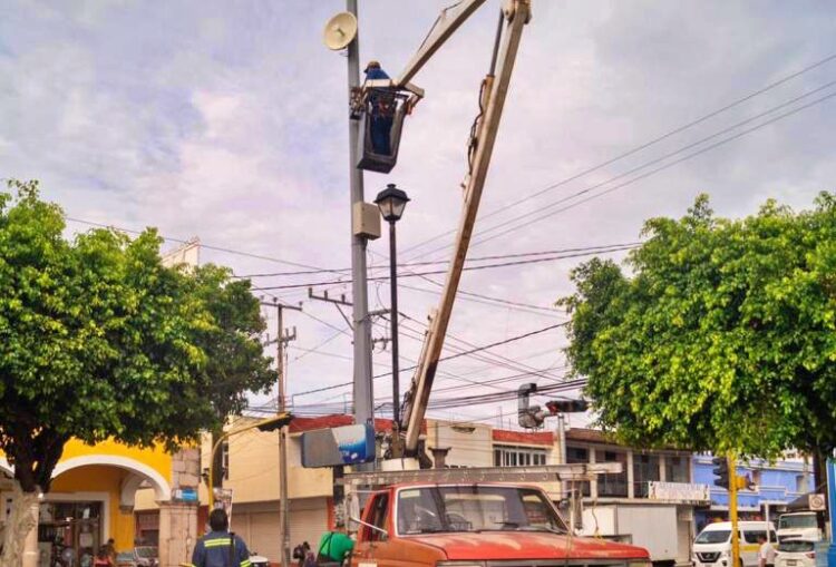 Wifi en la plaza principal.
