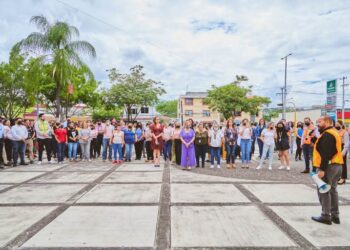 Encabeza Presidenta de DIF estatal simulacro de sismo, previo al real