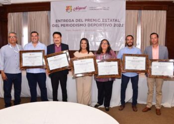 Gobierno de Nayarit entrega Premio Estatal de Periodismo Deportivo 2022