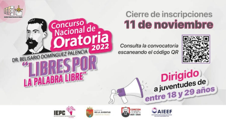 Invita IEEN a participar en Concurso Nacional de Oratoria 