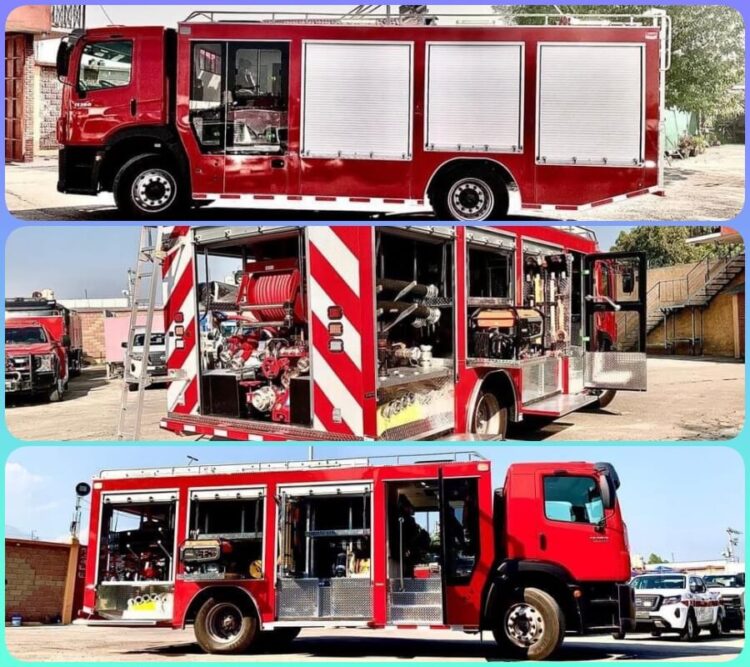 Equiparán a bomberos de Nayarit con camiones de alta tecnología