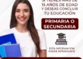 IMJUVE, INJUVE e INEA invitan a completar educación primaria y secundaria, en Ahuacatlán