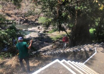 Inicia limpieza en sitios de esparcimiento en Ahuacatlán