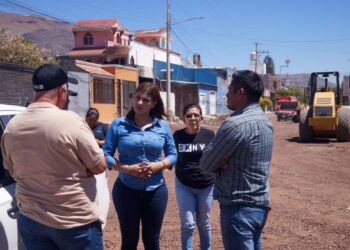 Supervisa Elsa Nayeli avances de la rehabilitación de la Emilio M. González