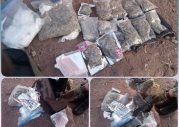 Ejército Mexicano decomisa cristal, cocaína y marihuana en Ixtlán