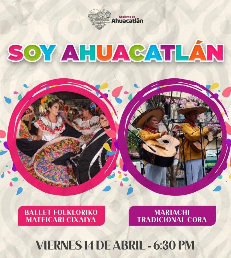 Atractivo evento cultural, hoy viernes en Ahuacatlán