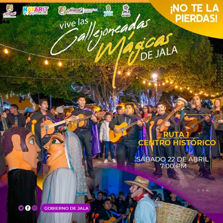 Callejoneada y obra de teatro este sábado en Jala Pueblo Mágico