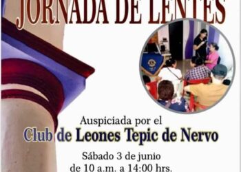 Anuncian jornada de lentes en Jala, el 03 de junio