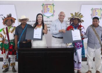 Firma Congreso convenio de colaboración para realizar consulta a pueblos indígenas