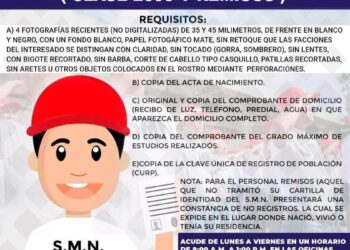 Gobierno municipal de Jala invita a tramitar la cartilla militar