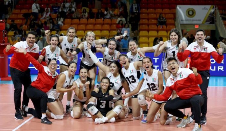 La ixtlense Aimé Topete obtiene medalla de plata en Copa Panamericana Sub 19 de Voleibol Femenil