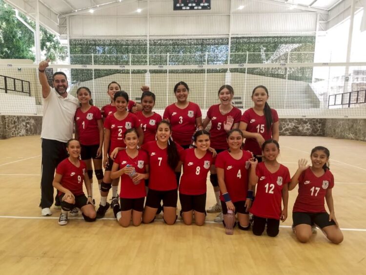 Se corona la escuela “Josefa” de Ixtlán campeona de torneo estatal de volibol