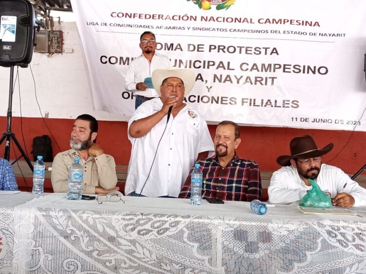 Eligen a Jesús Alberto Zúñiga Solís como dirigente del Municipal Campesino en Jala