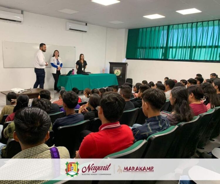 Instituto Marakame realiza jornada de prevención de adicciones en la Universidad Tecnológica de la Sierra Del Nayar