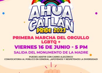 Marcha del orgullo “Ahuacatlán Pride 2023”; este viernes