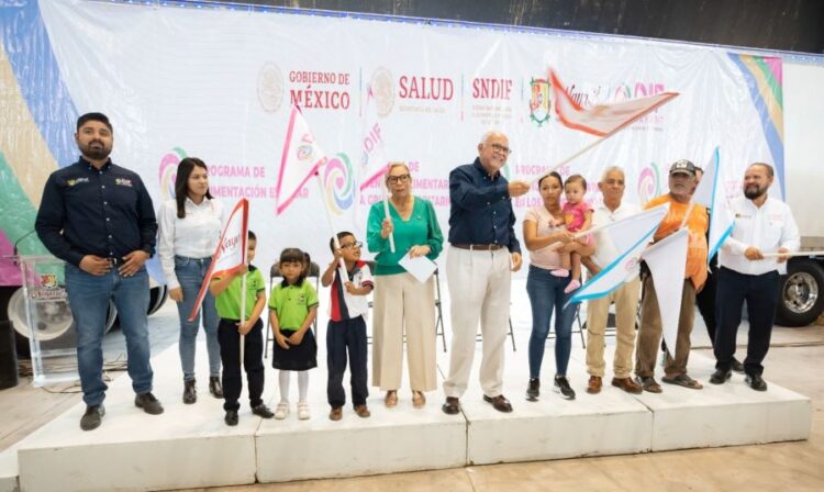 Inicia entrega de las dotaciones alimentarias de los Programas Alimentarios del Sistema DIF