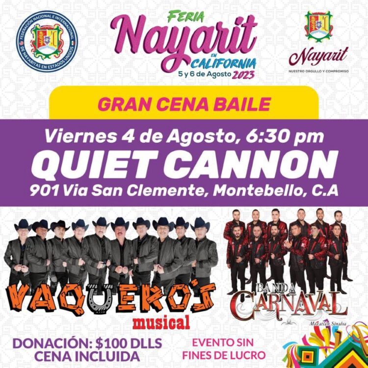 Vaqueros Musical y banda Carnaval en cena-baile de la FENINE