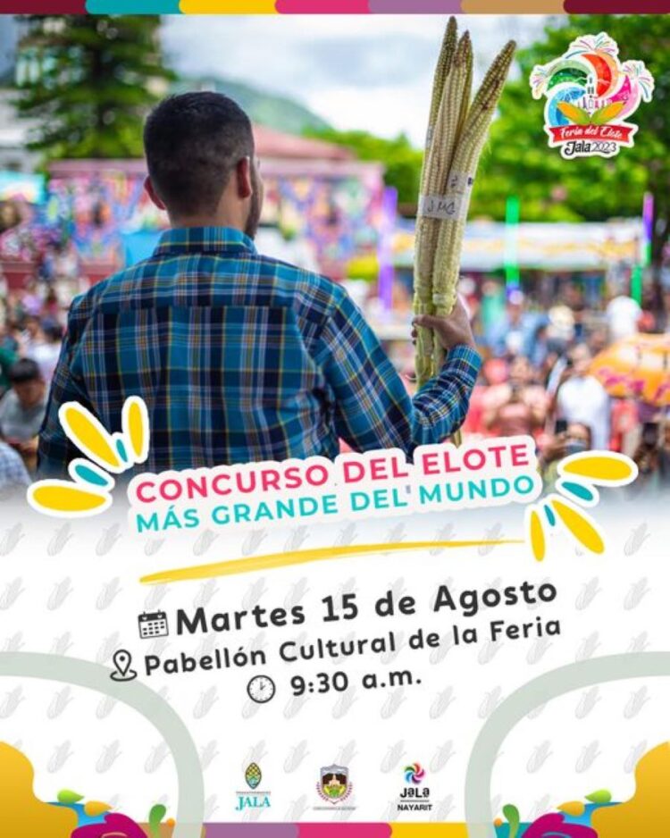 Feria del Elote Jala 2023 llega hoy a su fin