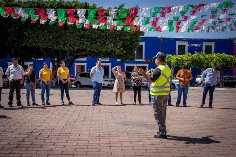 Jala se une a la prevención y la preparación ante un sismo